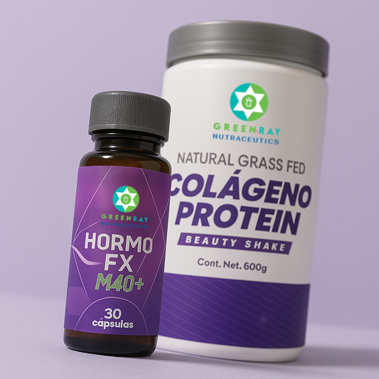 Vitalidad Mujer 40+: HormoFX + Colágeno Beauty Shake