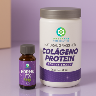 Vitalidad Mujer 40+: HormoFX + Colágeno Beauty Shake